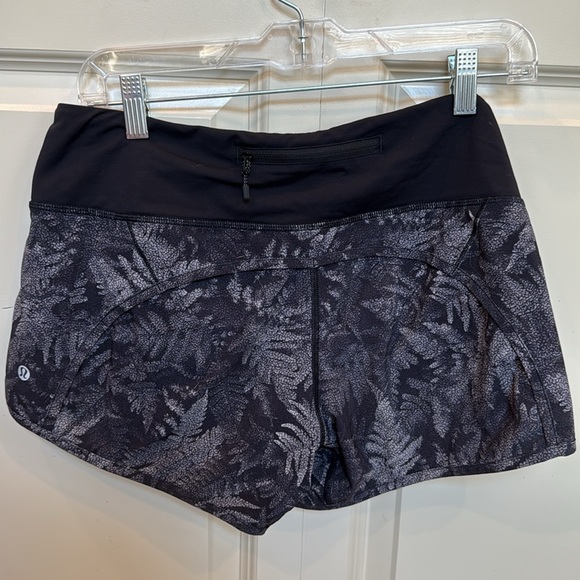 Lululemon Speed Short 2.5” Kindred Spirit Black & Grey - Picture 3 of 7
